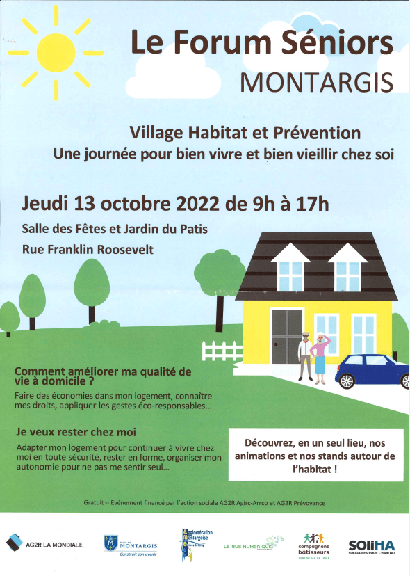 Affiche Le Forum Seniors - Montargis