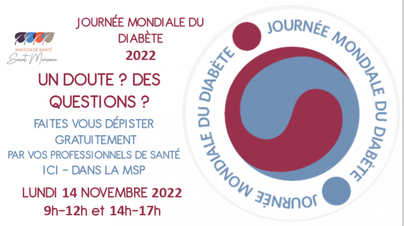 Journée mondiale du diabète - nov 2022