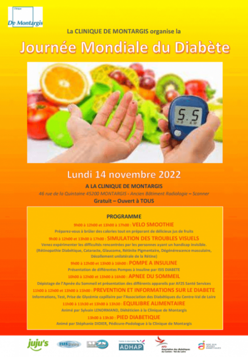 Journée mondiale du diabète - nov 2022