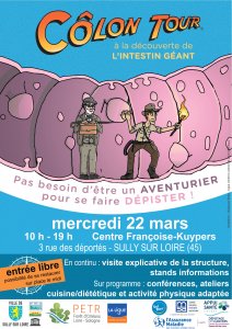 Affiche Côlon Tour 2023