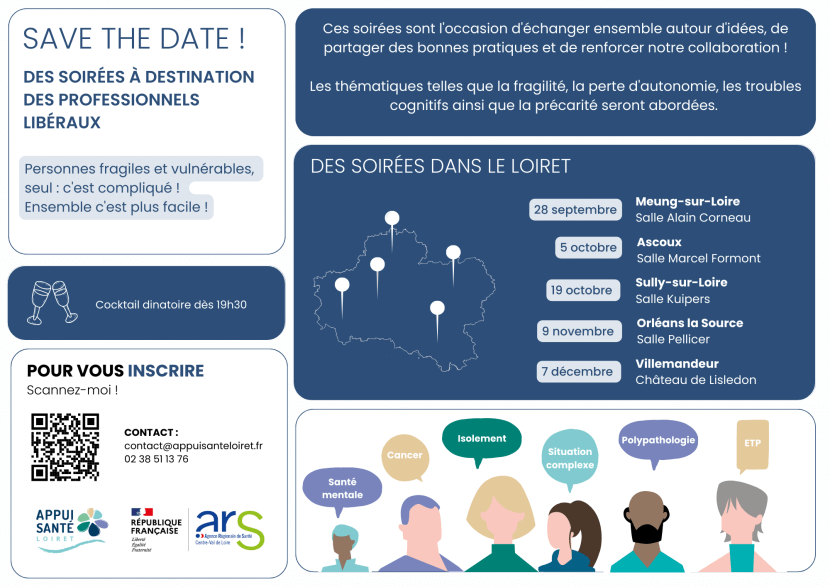 Save The Date soirées interprofessionnelles