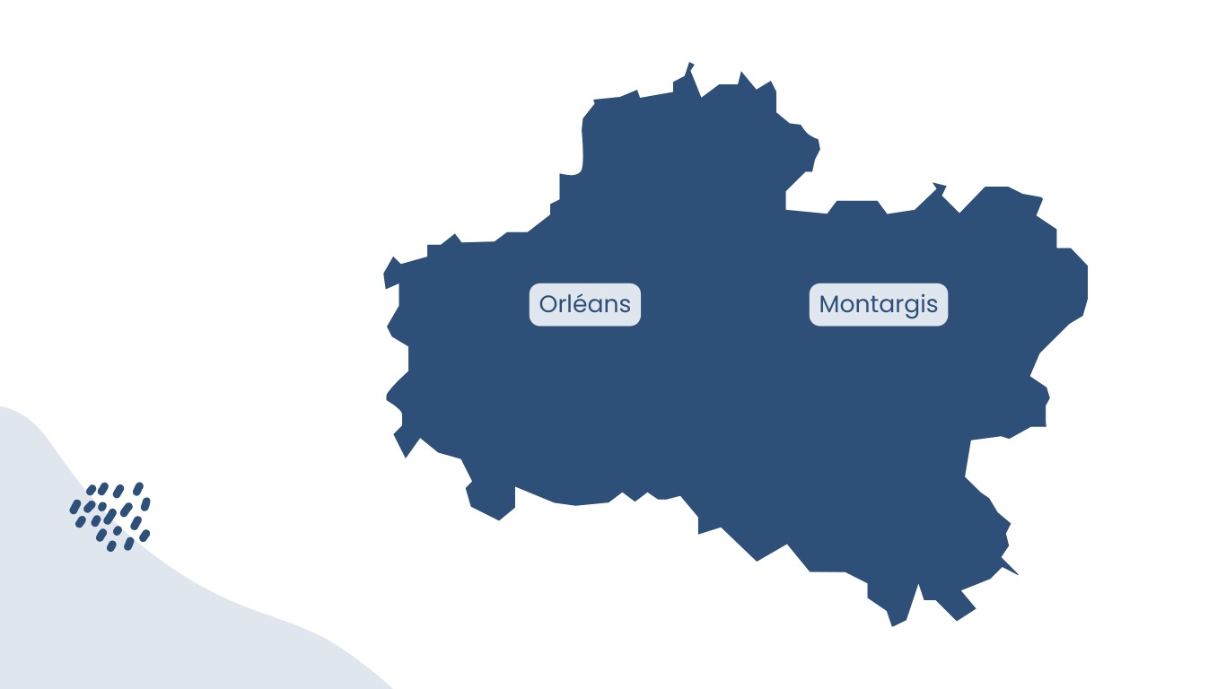 Territoire d'intervention Appui Santé Loiret