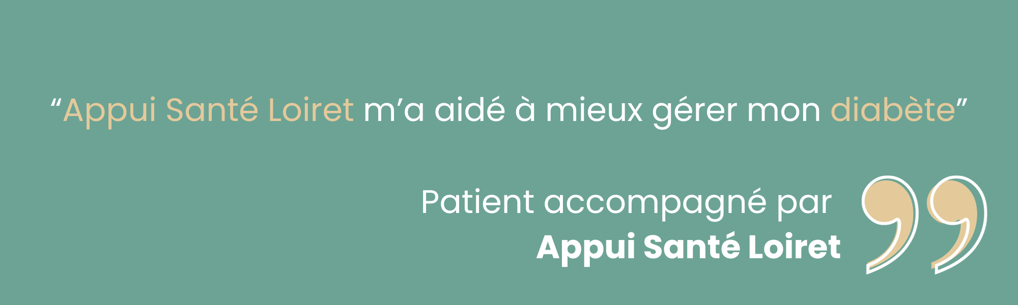 Temoignage patient diabete Appui Santé Loiret 3