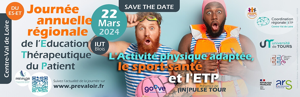 Bandeau save the date journée régionale ETP